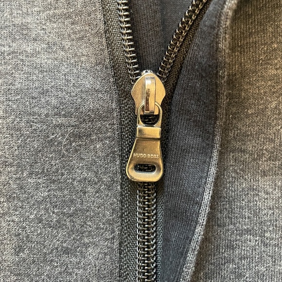 Hugo Boss Zip Up Crewneck - Picture 3 of 4